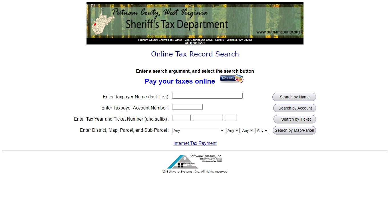 Putnam County Sheriff's Tax Office